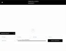 Tablet Screenshot of orihuelacosta-property.com
